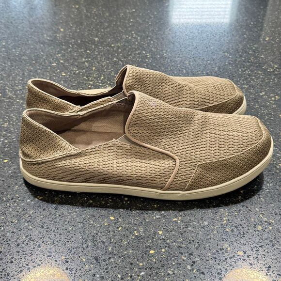 Olukai Nohea Mesh. Tan. Men’s 14. - Picture 5 of 9